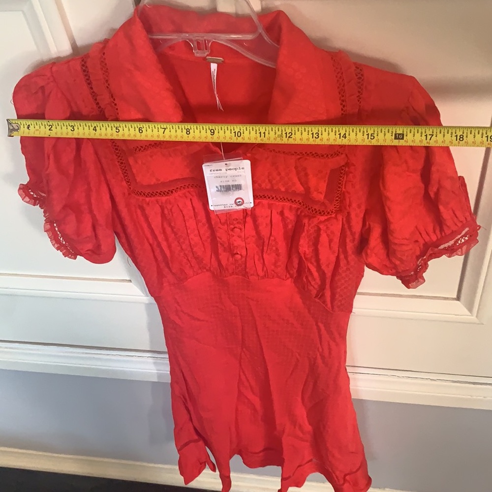 NWT Free People Cherry Crush Dress Extra Small - Picture 10 of 12
